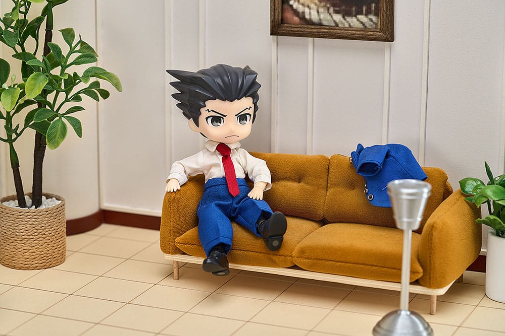 Ace Attorney Nendoroid Doll Actionfigur Phoenix Wright 14 cm Nendoroids Yokina