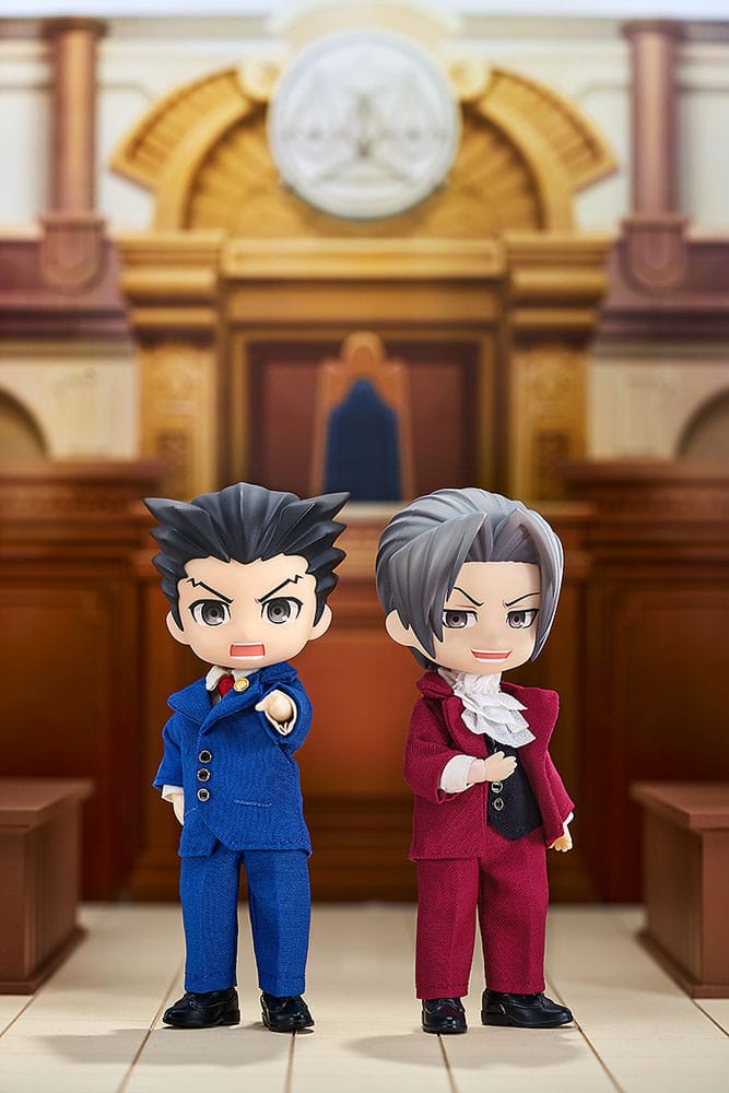 Ace Attorney Nendoroid Doll Actionfigur Miles Edgeworth 14 cm Nendoroids Yokina