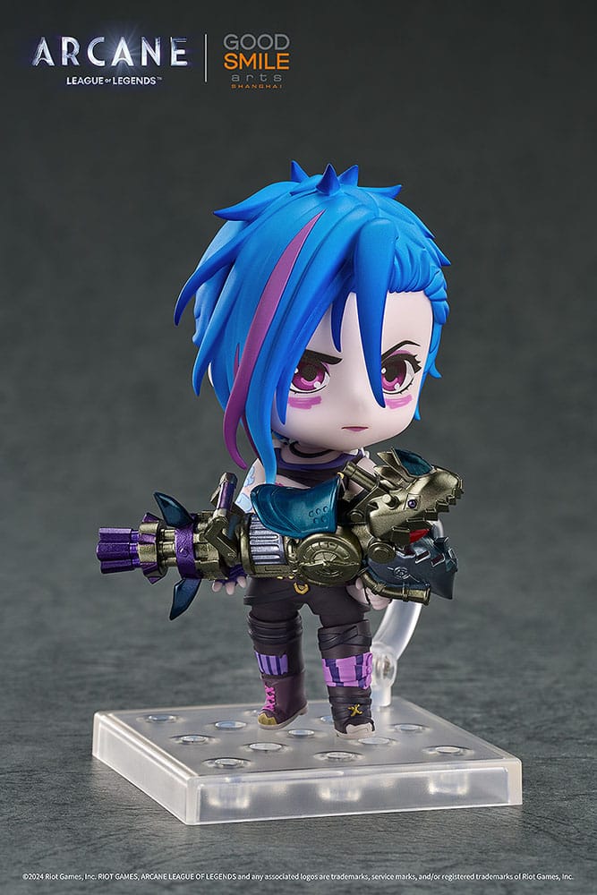 League of Legends: Arcane Nendoroid Actionfigur Jinx Arcane Ver. 10 cm Nendoroids Yokina