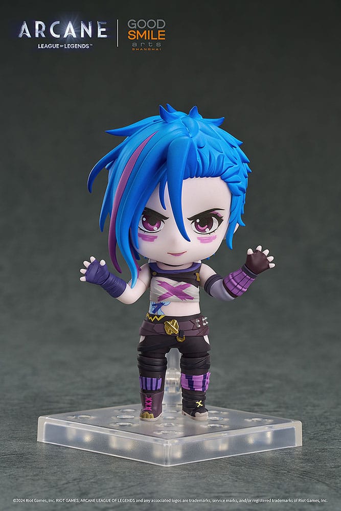 League of Legends: Arcane Nendoroid Actionfigur Jinx Arcane Ver. 10 cm Nendoroids Yokina