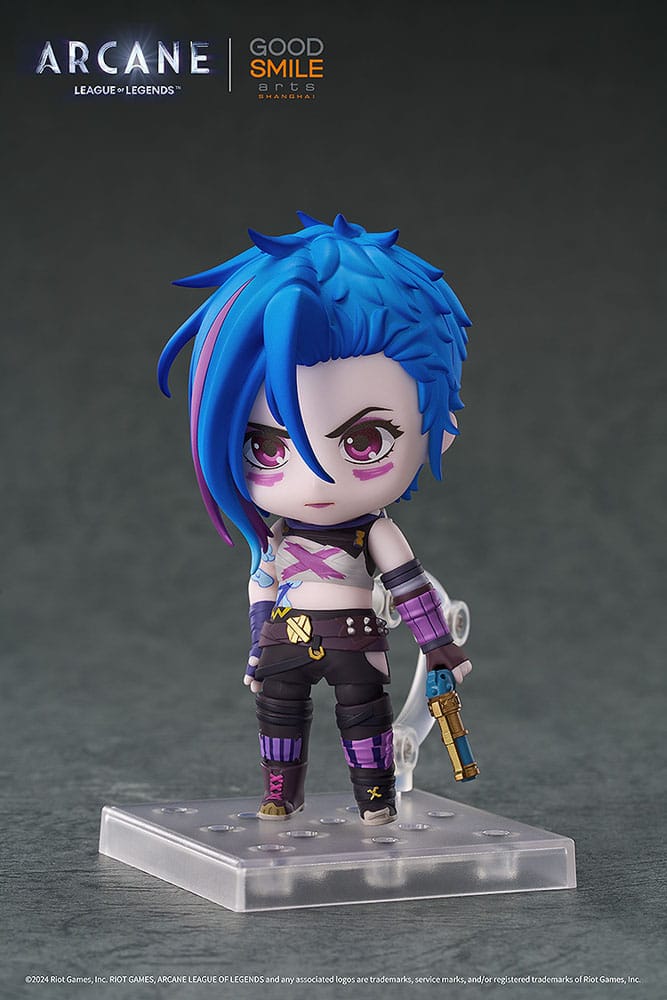 League of Legends: Arcane Nendoroid Actionfigur Jinx Arcane Ver. 10 cm Nendoroids Yokina