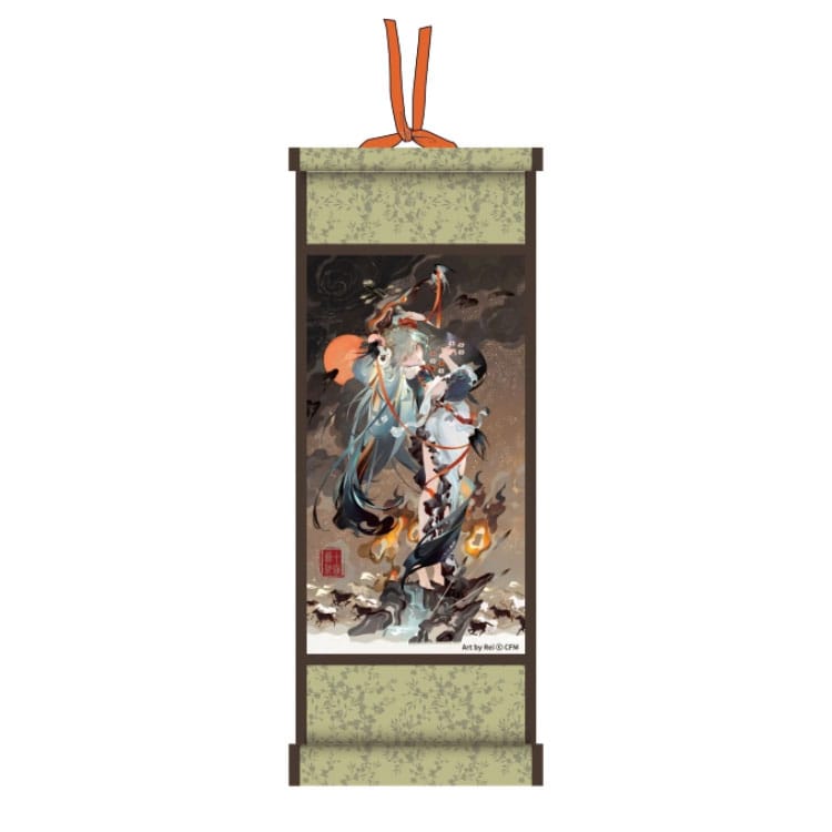 Character Vocal Series 01: Hatsune Miku Wandrolle Hatsune Miku Shimian Maifu Ver. 10 x 25 cm Wandrolle Yokina