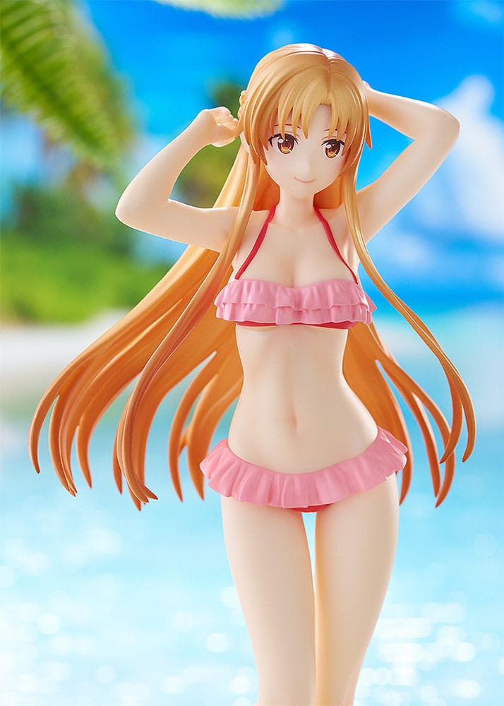 Sword Art Online Progressive: Scherzo of Deep Night Pop Up Parade PVC Statue Beach Queens Asuna 17 cm Prizefiguren Yokina