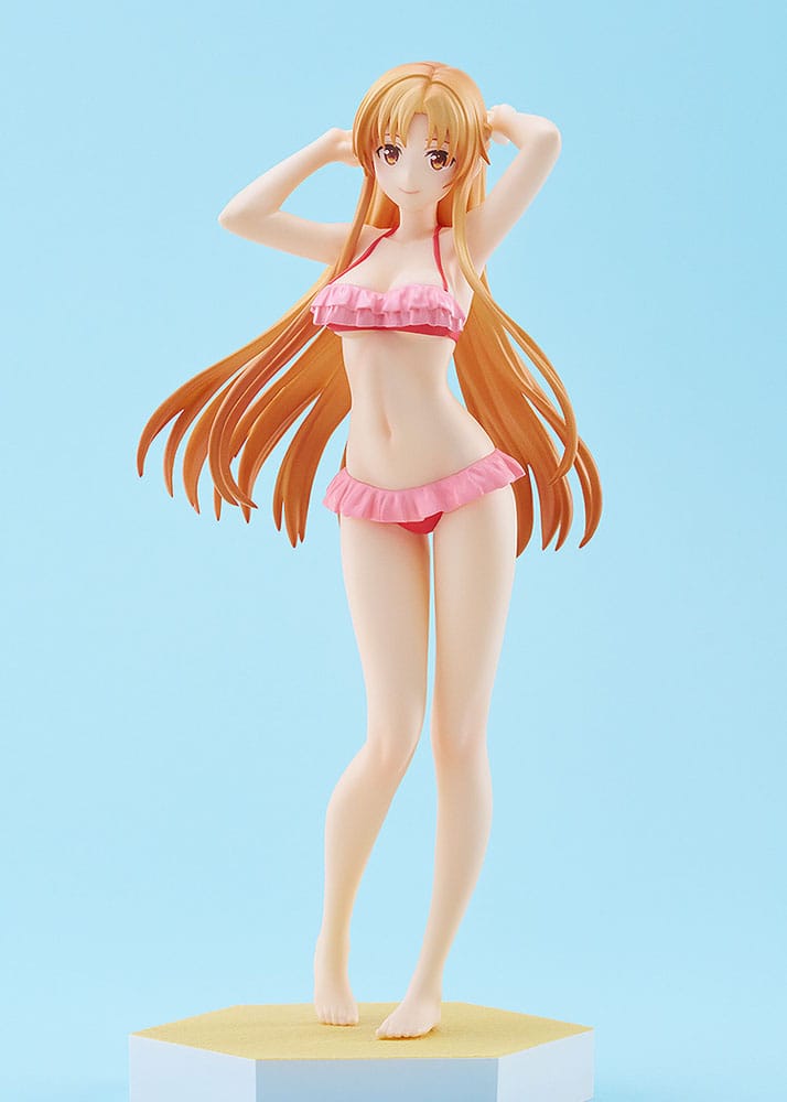 Sword Art Online Progressive: Scherzo of Deep Night Pop Up Parade PVC Statue Beach Queens Asuna 17 cm Prizefiguren Yokina