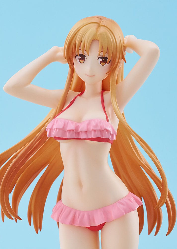 Sword Art Online Progressive: Scherzo of Deep Night Pop Up Parade PVC Statue Beach Queens Asuna 17 cm Prizefiguren Yokina