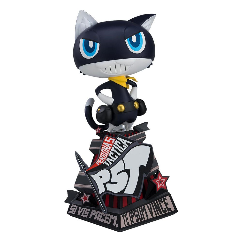 Persona 5 Tactica Pop Up Parade PVC Statue Morgana L Size 18 cm Prizefiguren Yokina