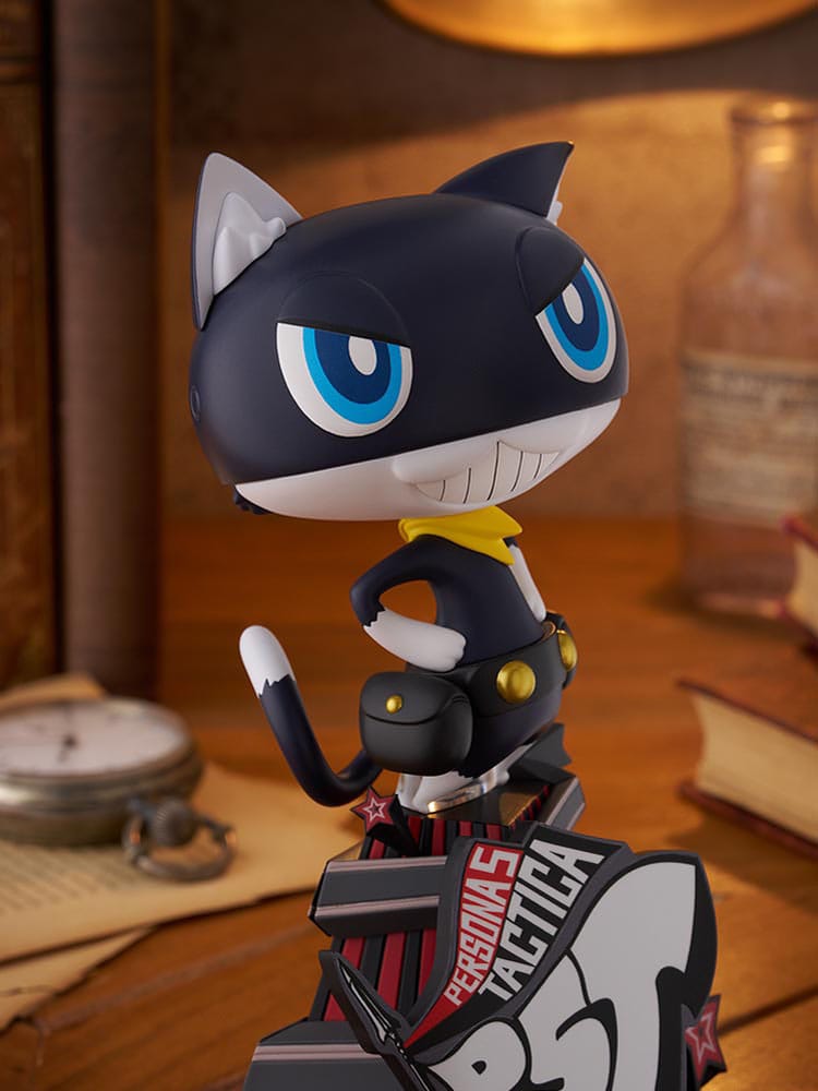 Persona 5 Tactica Pop Up Parade PVC Statue Morgana L Size 18 cm Prizefiguren Yokina