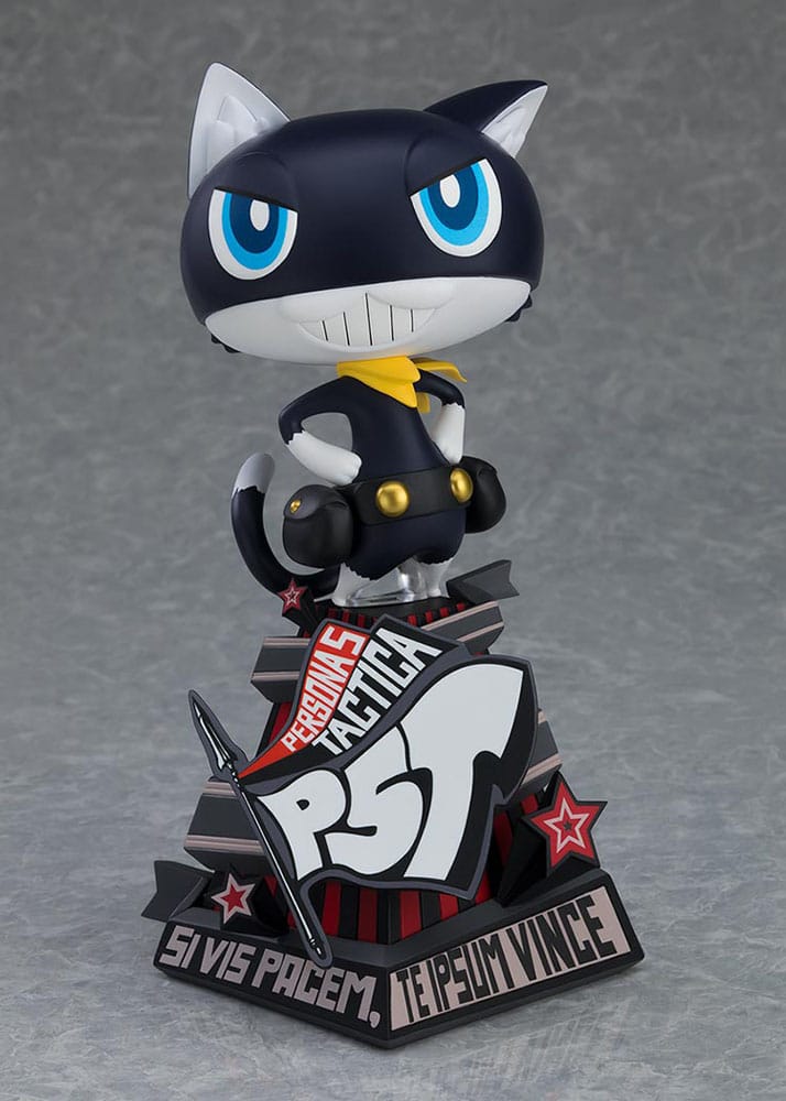 Persona 5 Tactica Pop Up Parade PVC Statue Morgana L Size 18 cm Prizefiguren Yokina