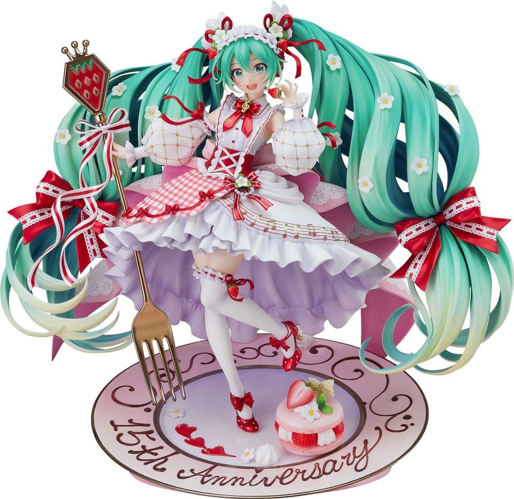 Character Vocal Series 01: Hatsune Miku PVC Statue 1/7 Hatsune Miku: 15th Anniversary Ver. 29 cm Scalefiguren Yokina