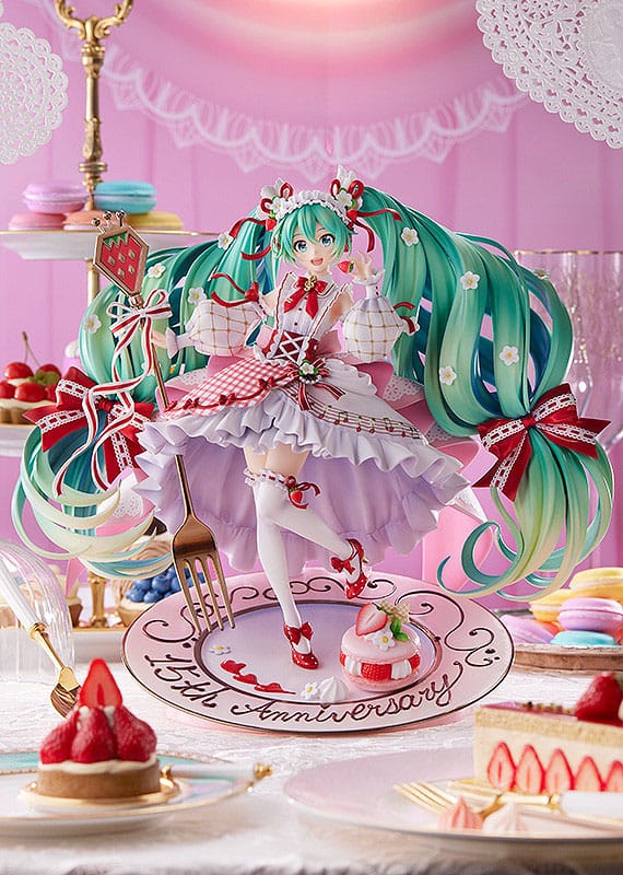 Character Vocal Series 01: Hatsune Miku PVC Statue 1/7 Hatsune Miku: 15th Anniversary Ver. 29 cm Scalefiguren Yokina