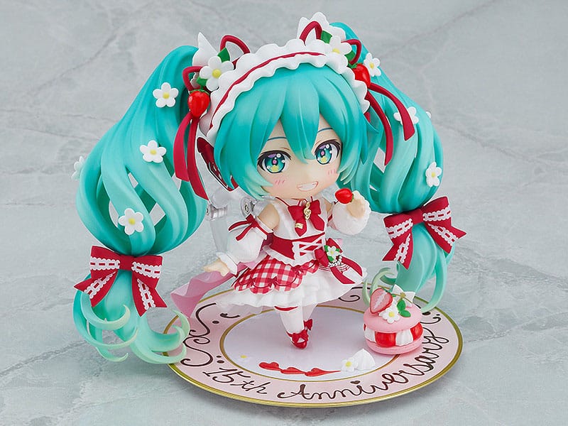 Character Vocal Series 01 Nendoroid Actionfigur Hatsune Miku 15th Anniversary Ver. 10 cm Nendoroids Yokina