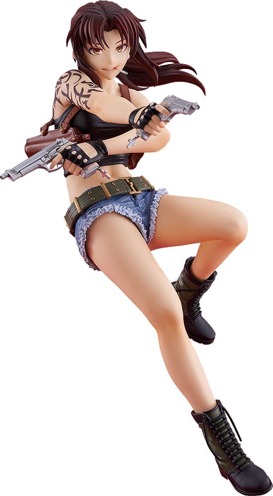 Black Lagoon Pop Up Parade PVC Statue Revy L Size 21 cm Prizefiguren Yokina