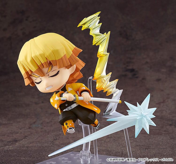 Demon Slayer: Kimetsu no Yaiba Nendoroid Actionfigur Zenitsu Agatsuma 10 cm Nendoroids Yokina