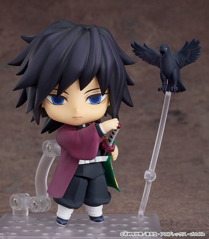 Demon Slayer: Kimetsu no Yaiba Nendoroid Actionfigur Giyu Tomioka 10 cm Nendoroids Yokina
