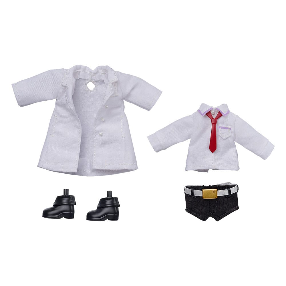 Steins;Gate Nendoroid Zubehör-Set für Nendoroid Doll Actionfiguren Outfit Set: Kurisu Makise: Lab Coat Ver. Figurenzubehör Yokina
