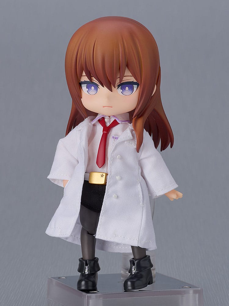 Steins;Gate Nendoroid Zubehör-Set für Nendoroid Doll Actionfiguren Outfit Set: Kurisu Makise: Lab Coat Ver. Figurenzubehör Yokina