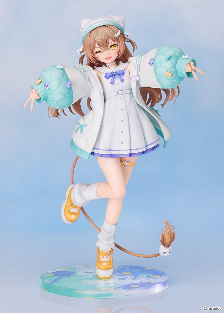 VTuber PVC Statue 1/7 Rurudo Lion Pastel Oniku Ver. 25 cm Scalefiguren Yokina