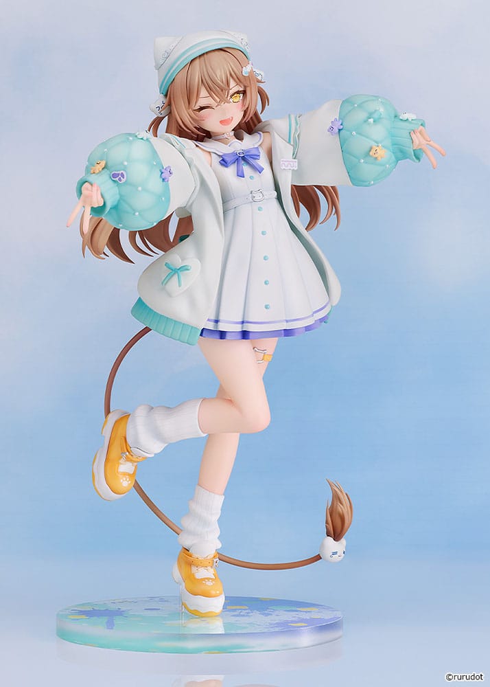 VTuber PVC Statue 1/7 Rurudo Lion Pastel Oniku Ver. 25 cm Scalefiguren Yokina