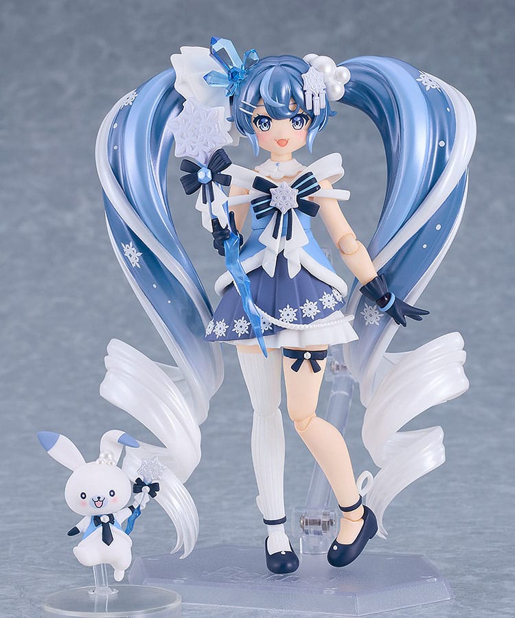 Character Vocal Series 01: Hatsune Miku Figma Actionfigur Snow Miku: Crystal Snow Ver. 13 cm Figmas Yokina
