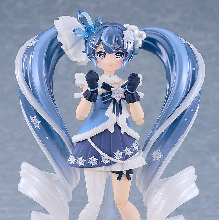 Character Vocal Series 01: Hatsune Miku Figma Actionfigur Snow Miku: Crystal Snow Ver. 13 cm Figmas Yokina