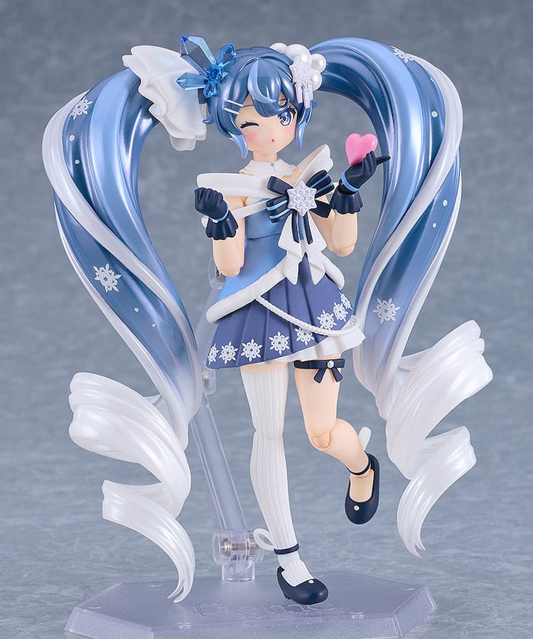 Character Vocal Series 01: Hatsune Miku Figma Actionfigur Snow Miku: Crystal Snow Ver. 13 cm Figmas Yokina
