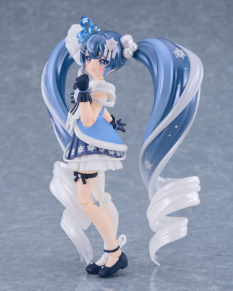 Character Vocal Series 01: Hatsune Miku Figma Actionfigur Snow Miku: Crystal Snow Ver. 13 cm Figmas Yokina
