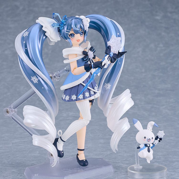 Character Vocal Series 01: Hatsune Miku Figma Actionfigur Snow Miku: Crystal Snow Ver. 13 cm Figmas Yokina