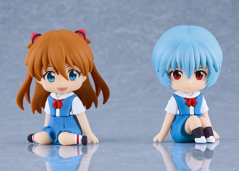 Rebuild of Evangelion Rubber Mascot Nendroid Plus Minifigur Asuka Shikinami Langley 8 cm Minifiguren Yokina