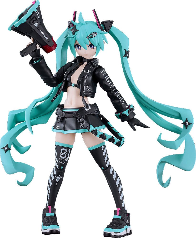 Character Vocal Series 01: Hatsune Miku Plamatea Plastic Model Kit Hatsune Miku: Chuocho Tactical Craft Ver. 15 cm Figmas Yokina