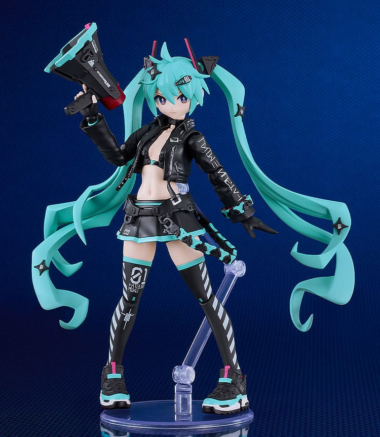 Character Vocal Series 01: Hatsune Miku Plamatea Plastic Model Kit Hatsune Miku: Chuocho Tactical Craft Ver. 15 cm Figmas Yokina