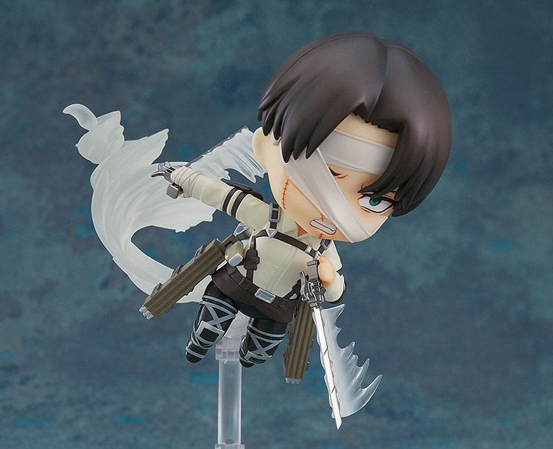 Attack on Titan Nendoroid Actionfigur Levi Ackerman: The Final Season Ver. 10 cm Nendoroids Yokina