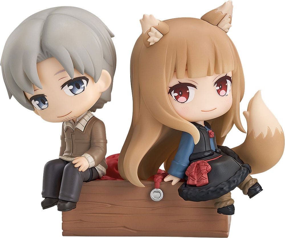 Spice and Wolf: Merchant Meets the Wise Wolf Mini Memory Minifigur Lawrence & Holo 8 cm Minifiguren Yokina