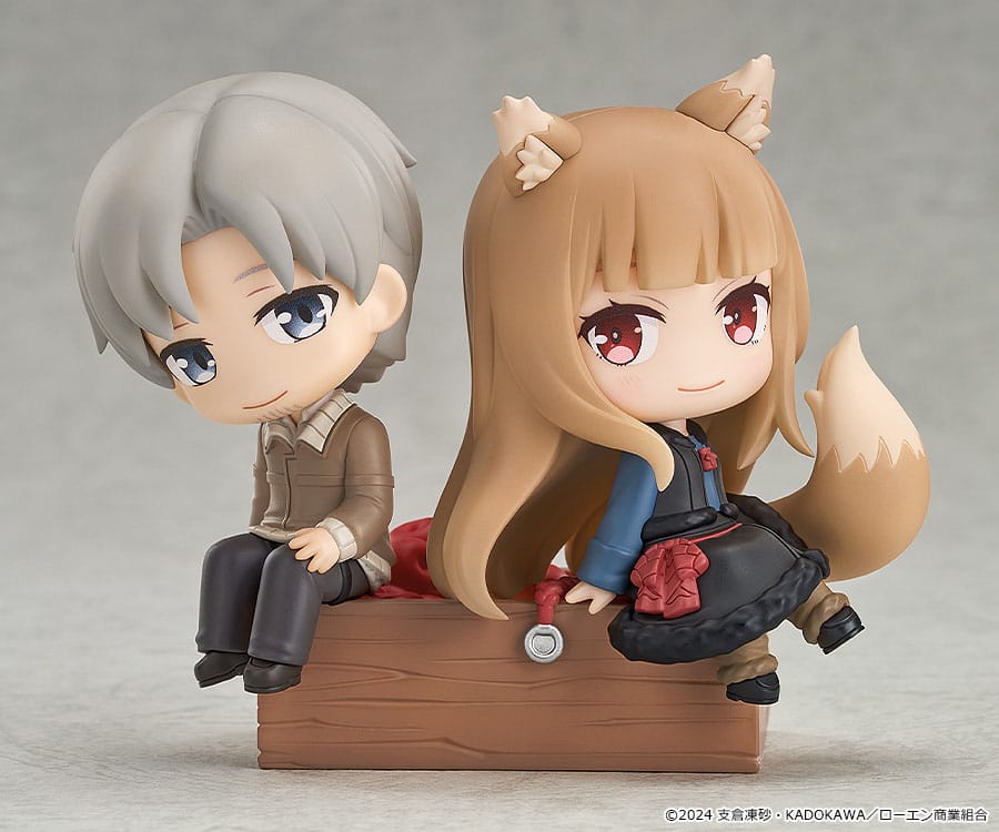 Spice and Wolf: Merchant Meets the Wise Wolf Mini Memory Minifigur Lawrence & Holo 8 cm Minifiguren Yokina