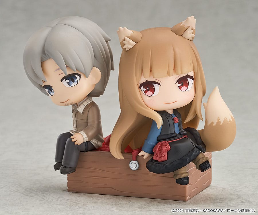 Spice and Wolf: Merchant Meets the Wise Wolf Mini Memory Minifigur Lawrence & Holo 8 cm Minifiguren Yokina