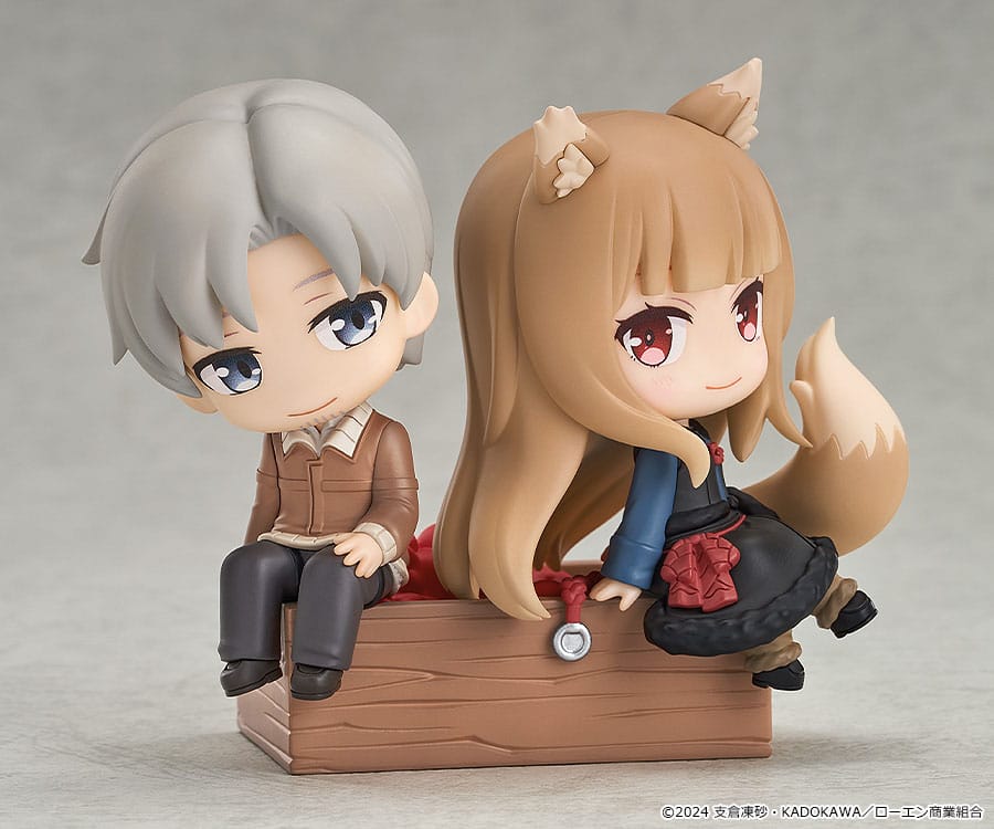 Spice and Wolf: Merchant Meets the Wise Wolf Mini Memory Minifigur Lawrence & Holo 8 cm Minifiguren Yokina