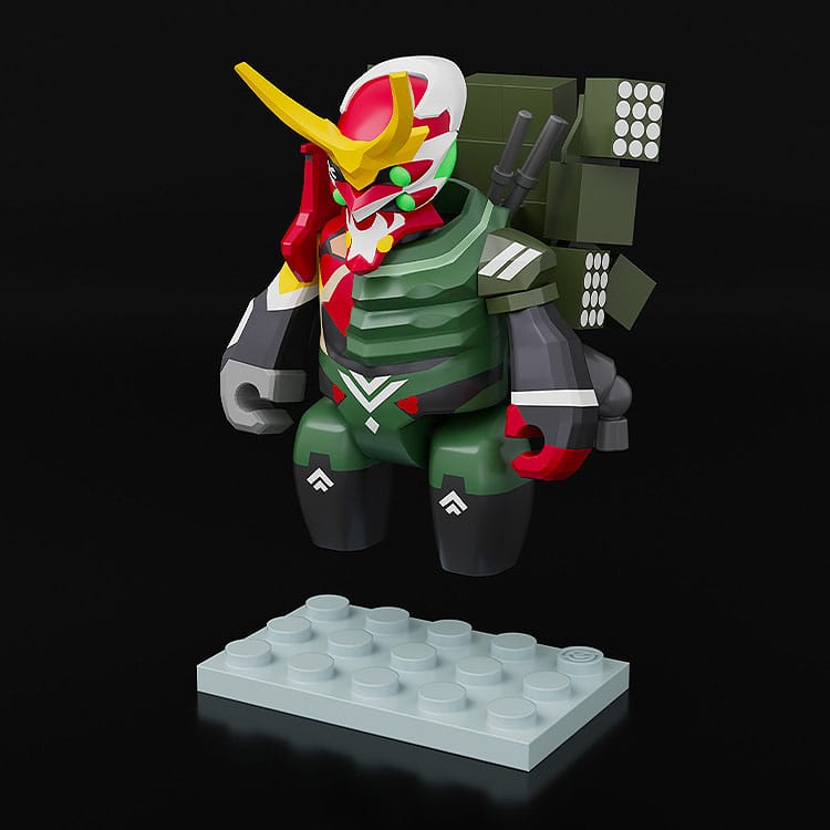 Rebuild of Evangelion Brickroid Actionfigur Evangelion Production Model-New 02 a 5 cm Minifiguren Yokina