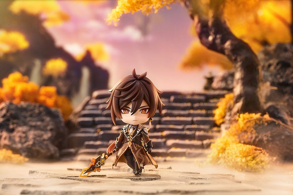 Genshin Impact Nendoroid Actionfigur Zhongli 10 cm Nendoroids Yokina