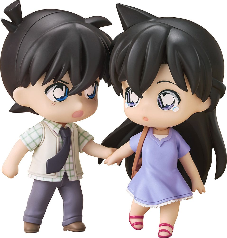 Detective Conan Minifiguren Qset 2er-Pack Shinichi Kudo & Ran Mori 8 cm Minifiguren Yokina