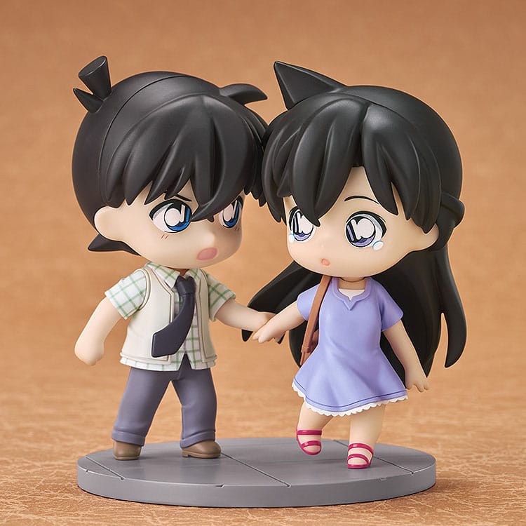 Detective Conan Minifiguren Qset 2er-Pack Shinichi Kudo & Ran Mori 8 cm Minifiguren Yokina