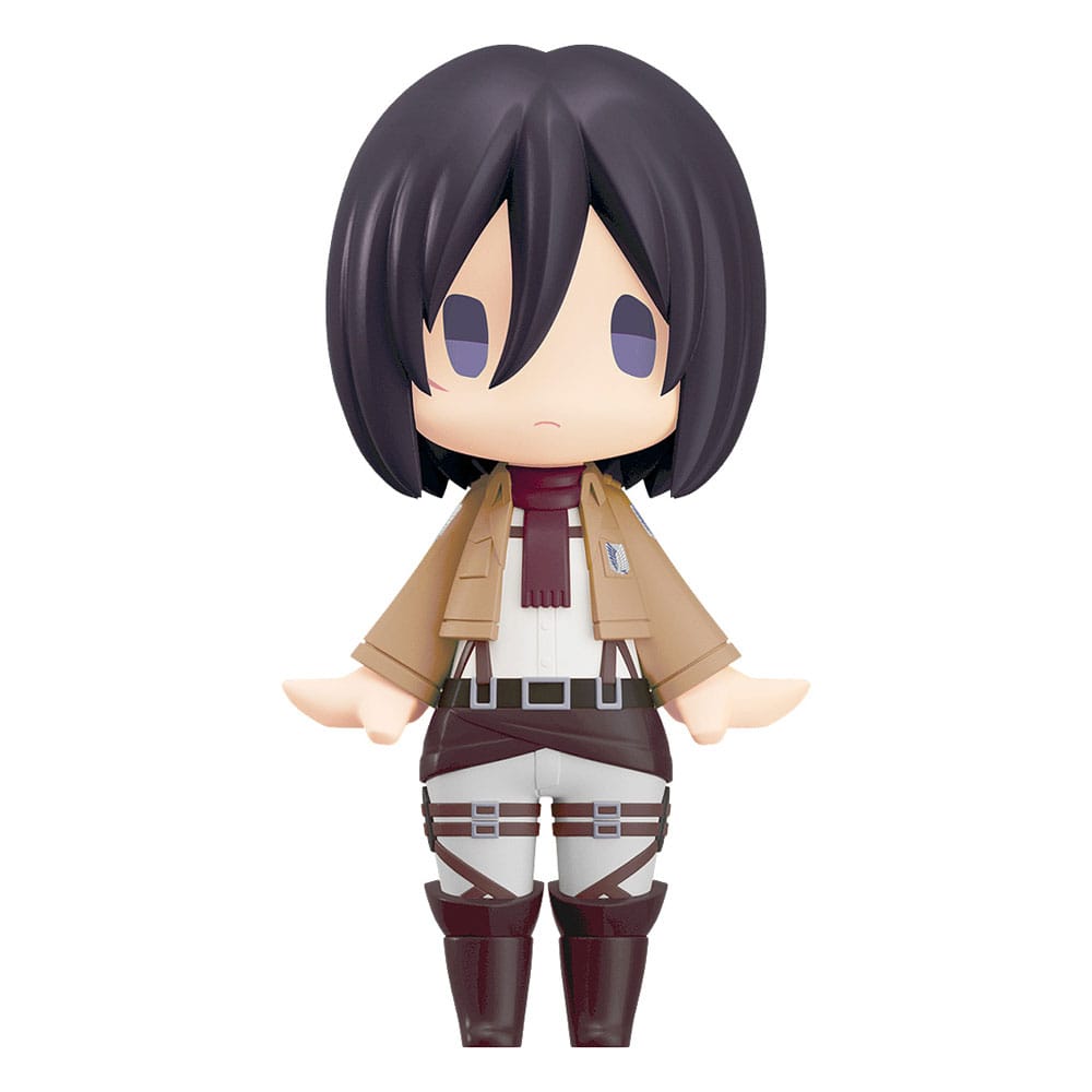 Attack on Titan HELLO! GOOD SMILE Actionfigur Mikasa Ackerman 10 cm Prizefiguren Yokina