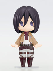 Attack on Titan HELLO! GOOD SMILE Actionfigur Mikasa Ackerman 10 cm Prizefiguren Yokina