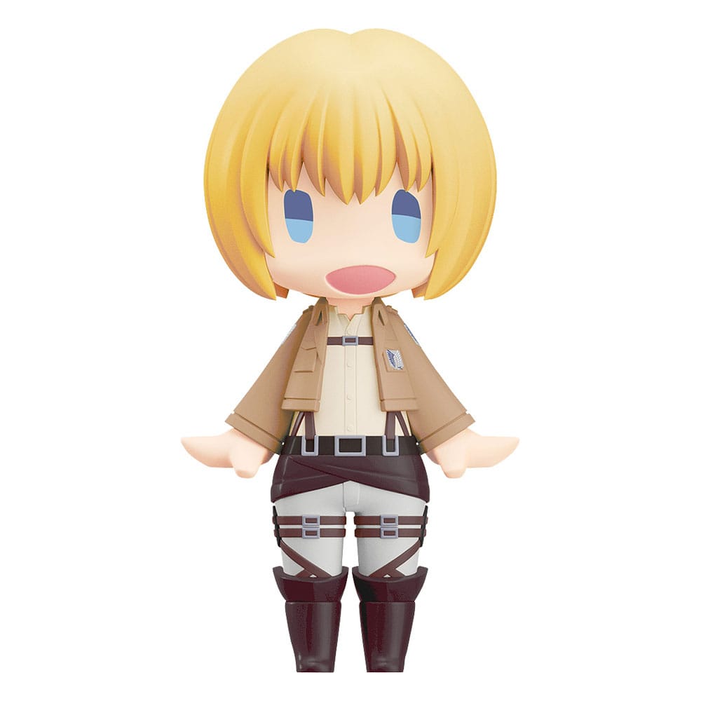 Attack on Titan HELLO! GOOD SMILE Actionfigur Armin Arlert 10 cm Prizefiguren Yokina