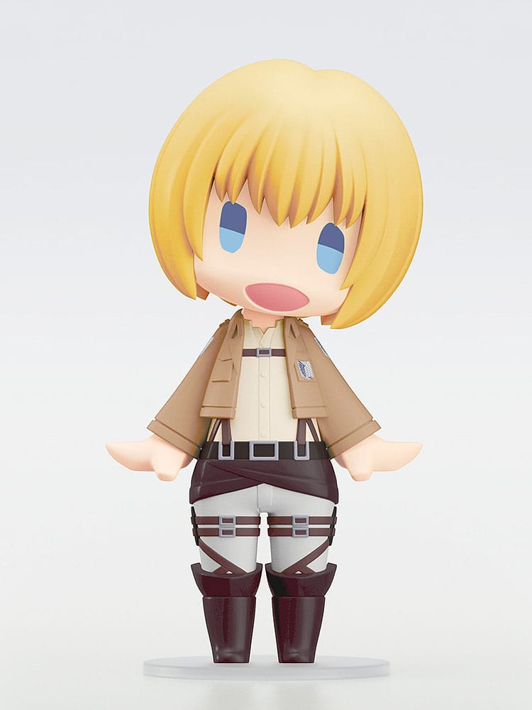 Attack on Titan HELLO! GOOD SMILE Actionfigur Armin Arlert 10 cm Prizefiguren Yokina