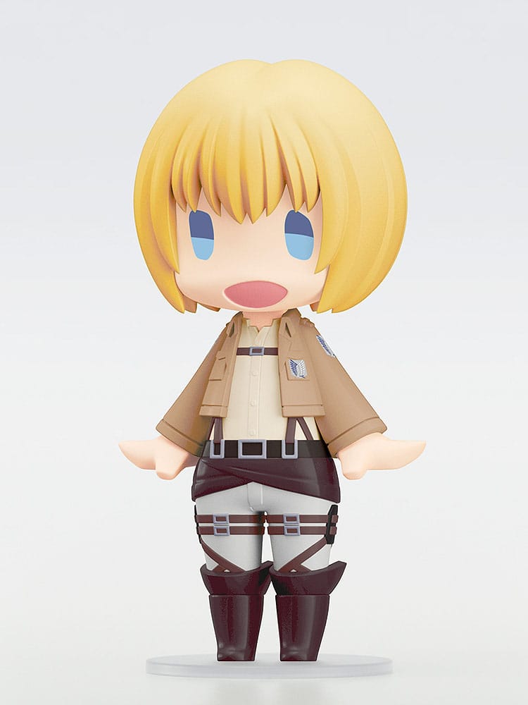 Attack on Titan HELLO! GOOD SMILE Actionfigur Armin Arlert 10 cm Prizefiguren Yokina