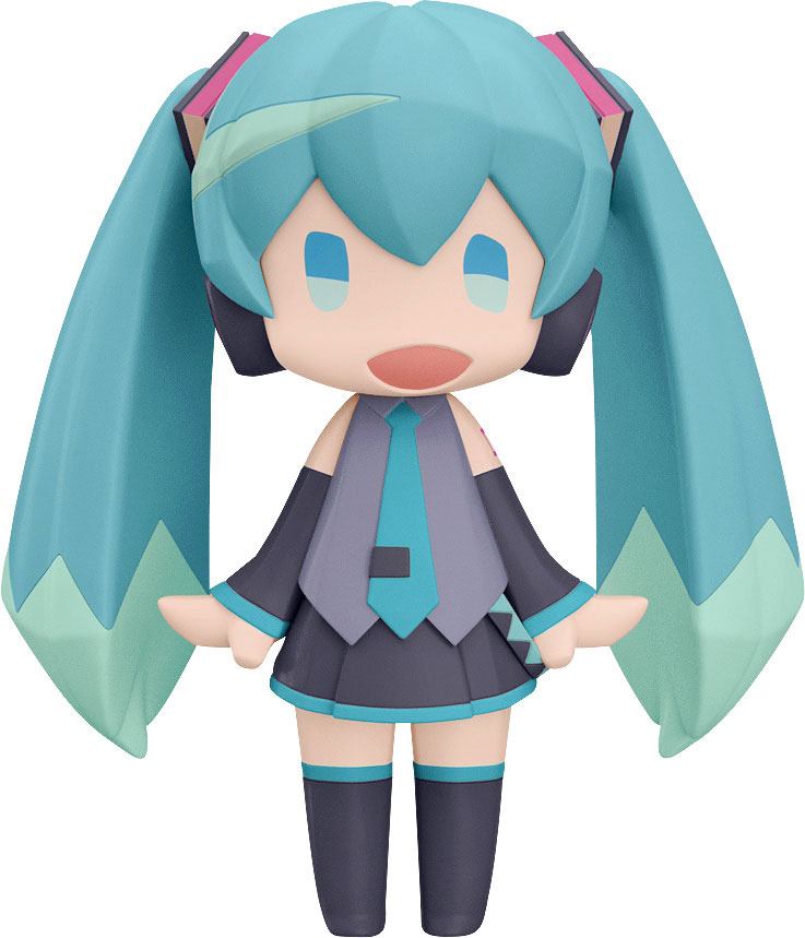 Character Vocal Series 01: Hatsune Miku HELLO! GOOD SMILE Actionfigur Hatsune Miku 10 cm Prizefiguren Yokina