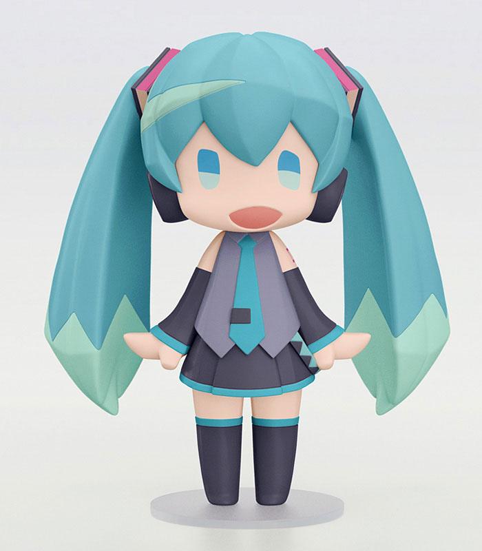 Character Vocal Series 01: Hatsune Miku HELLO! GOOD SMILE Actionfigur Hatsune Miku 10 cm Prizefiguren Yokina