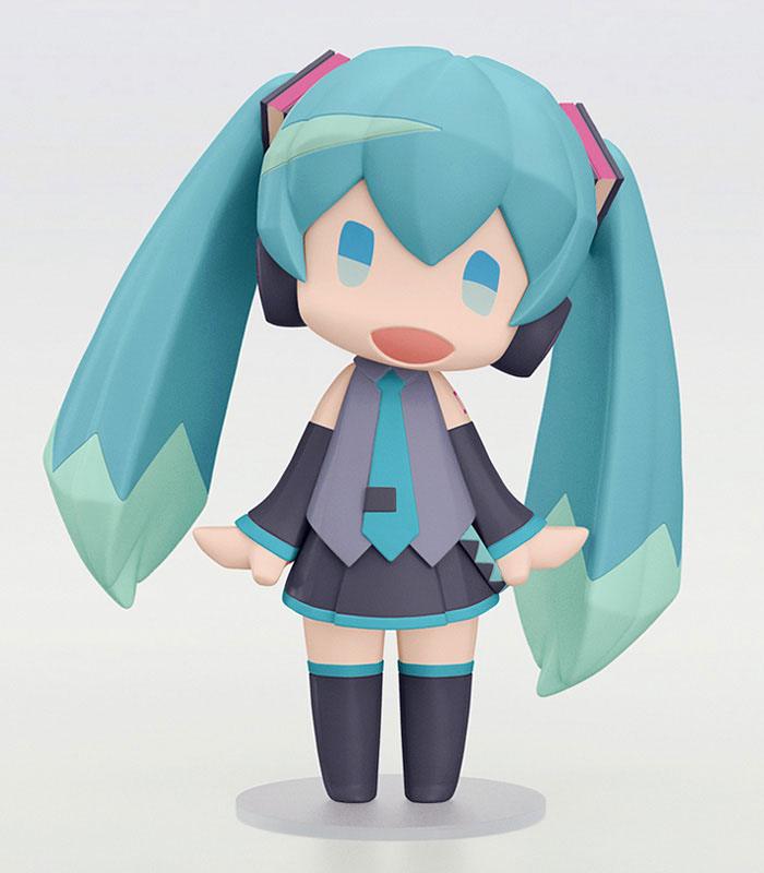 Character Vocal Series 01: Hatsune Miku HELLO! GOOD SMILE Actionfigur Hatsune Miku 10 cm Prizefiguren Yokina