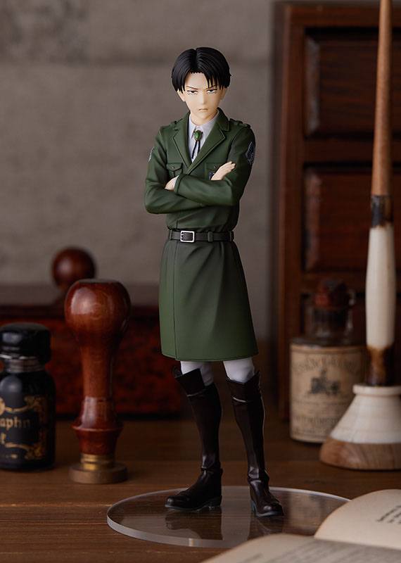 Attack on Titan Pop Up Parade PVC Statue Levi Ackermann 17 cm Prizefiguren Yokina
