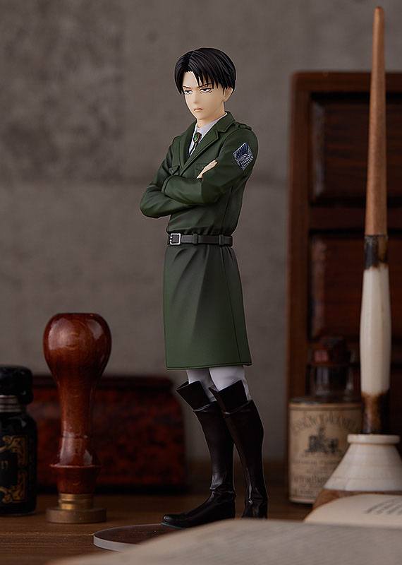 Attack on Titan Pop Up Parade PVC Statue Levi Ackermann 17 cm Prizefiguren Yokina
