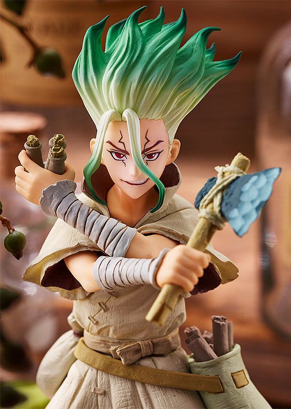 Dr. Stone Pop Up Parade PVC Statue Senku Ishigami 17 cm Prizefiguren Yokina
